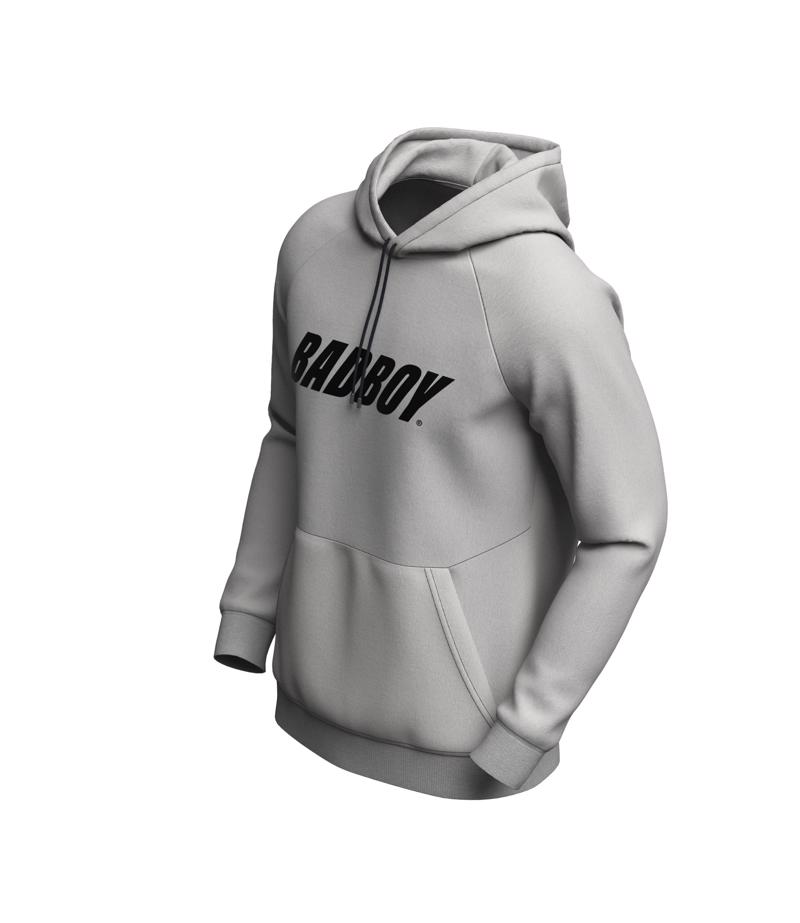 BAD BOY classic Hoodie - grey